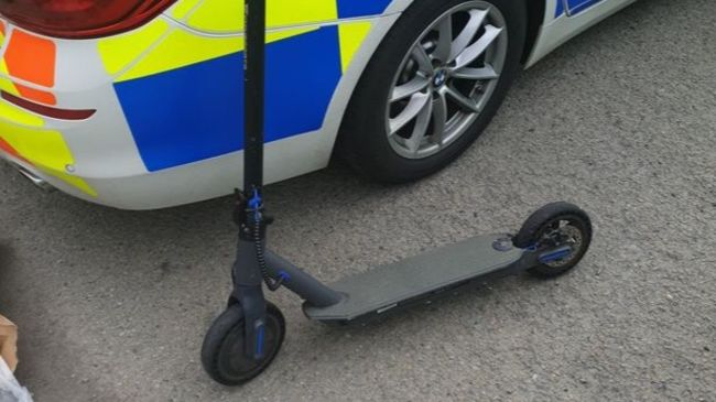 electric scooters seized