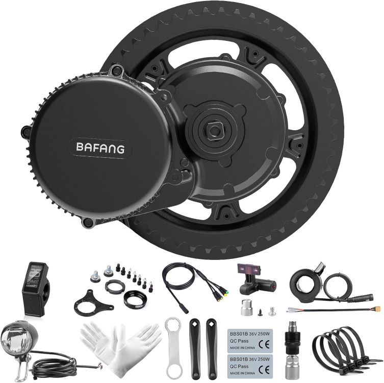 Bafang Mid Drive Motor EBike Conversion Kit