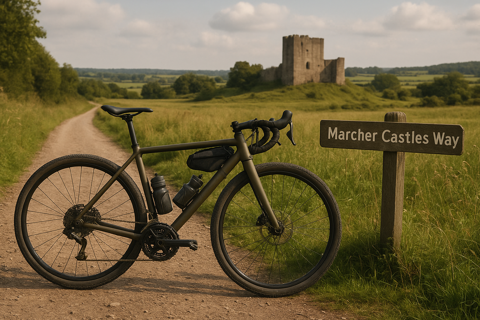 Marcher Castles Way cycle route