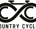 Country Cycles at Oakwood Garden Centre in Killearn, showcasing a collection of premium Cube and Santa Cruz mountain bikes.