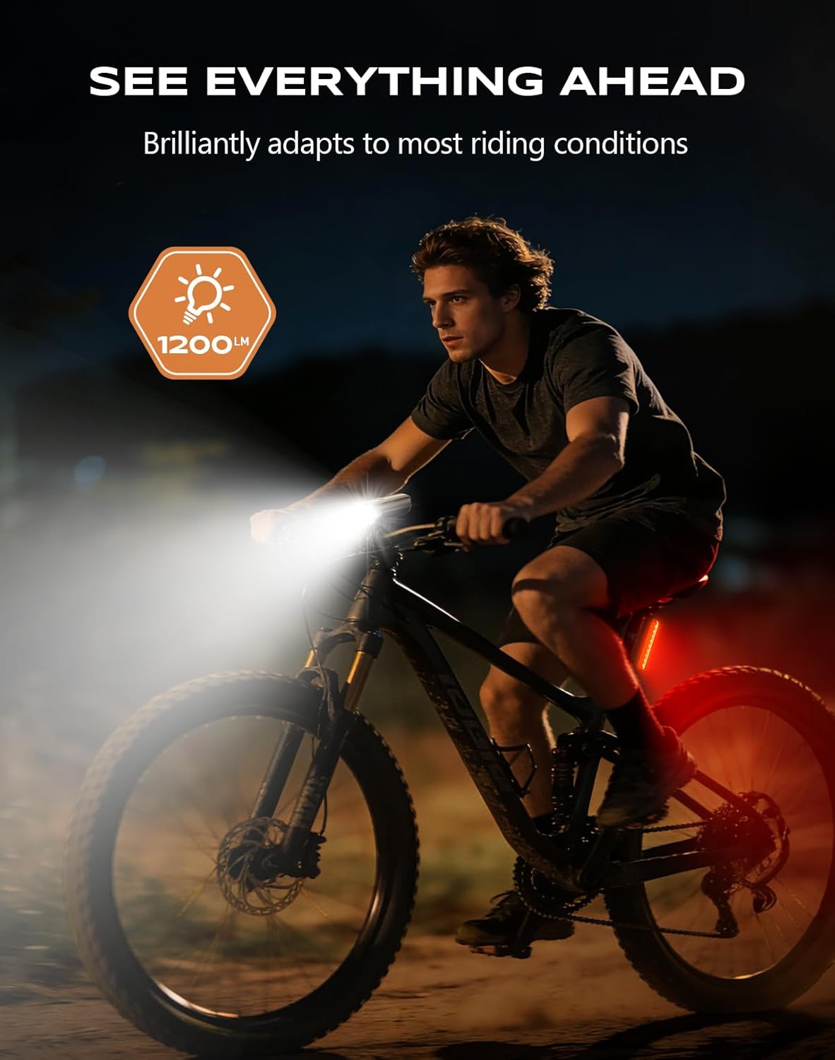 CIRYCASE 2026 New Bike Lights with Wide Beam - Image 3