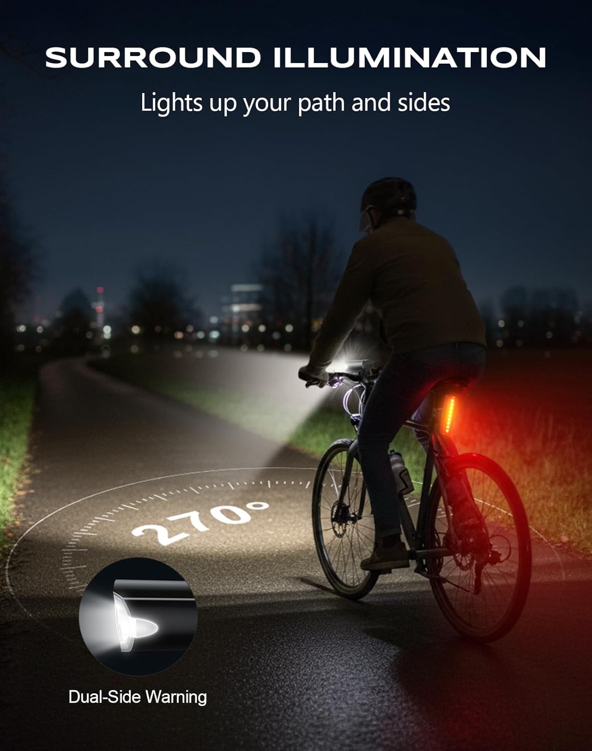 CIRYCASE 2026 New Bike Lights with Wide Beam - Image 2