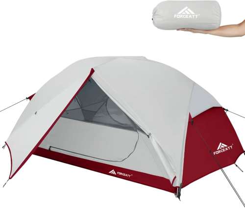 Forceatt Camping Tent,2-3 Man Tent for Outdoor PU3000mm Waterproof Tent Lightweight & Portable easy set up for Hiking Backping Eurohike
