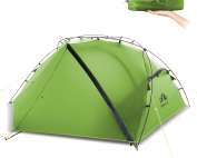 Night Cat 1 2 Man Tent Waterproof: Backpacking Tent 1 2 Person Nylon 15D PU5000mm Ultralight Portable Lightweight for Camping Trekking Hiking Outdoor