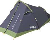 OEX Hyena II 2 Man Tent for Harsh Weather Conditions, 2 Person, Compact Pack Size, Lightweight & Easy to Pitch, Ideal for Backpacking, Hiking & Wild Camping, 5000mm HH, Green