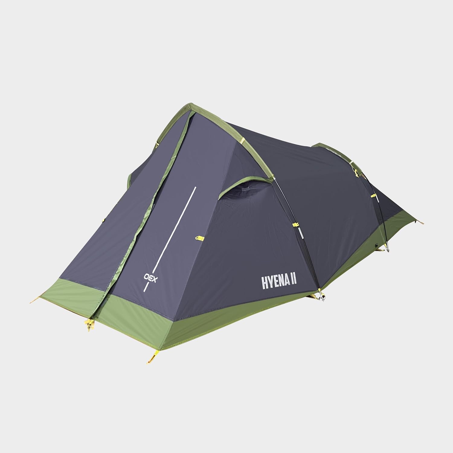 OEX Hyena II 2 Man Tent for Harsh Weather Conditions, 2 Person, Compact Pack Size, Lightweight & Easy to Pitch, Ideal for Backpacking, Hiking & Wild Camping, 5000mm HH, Green - Image 2