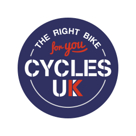 Cycles UK Maidstone bike shop at Lockmeadow displaying mountain, road, and electric bicycles.