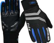 FDX Full Finger Winter Cycling Gloves for Men Women, Windproof Padded Mitts