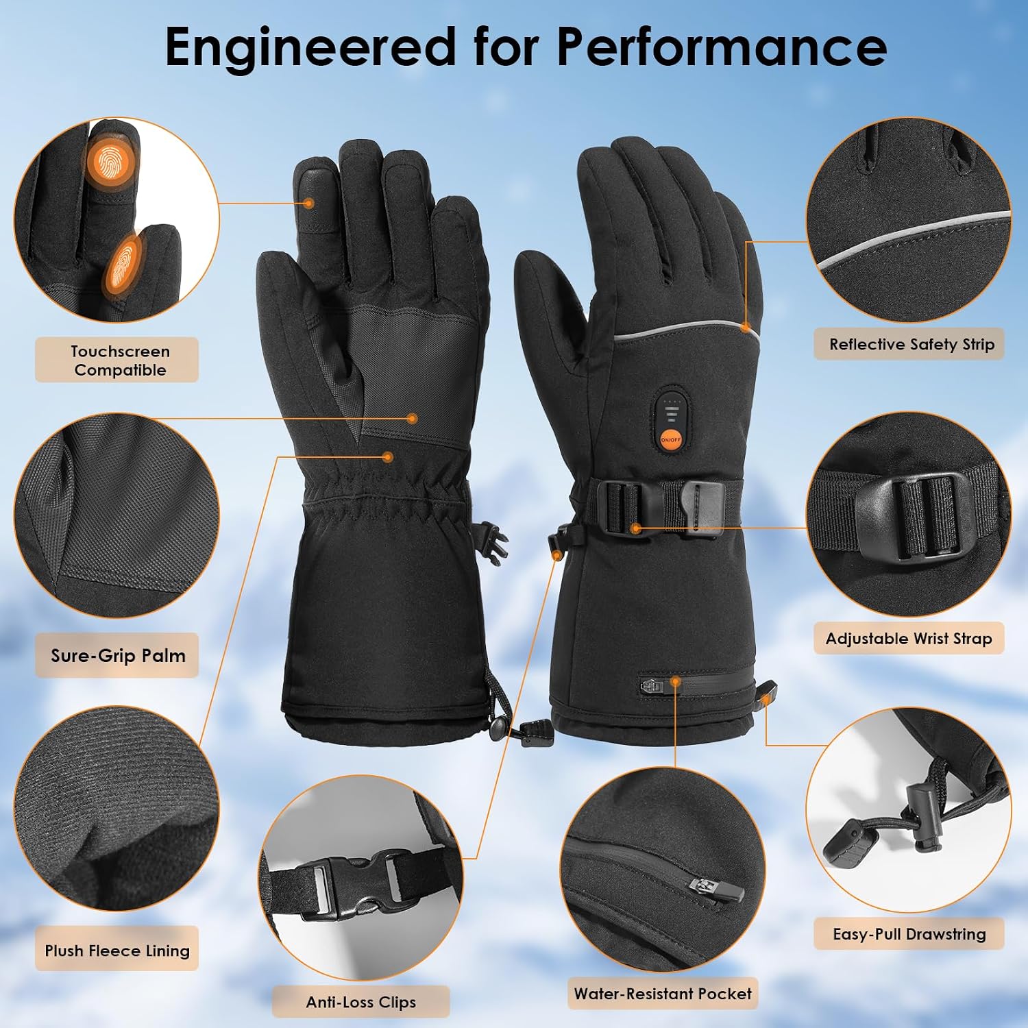 Minthouz Heated Gloves Rechargeable - Image 3