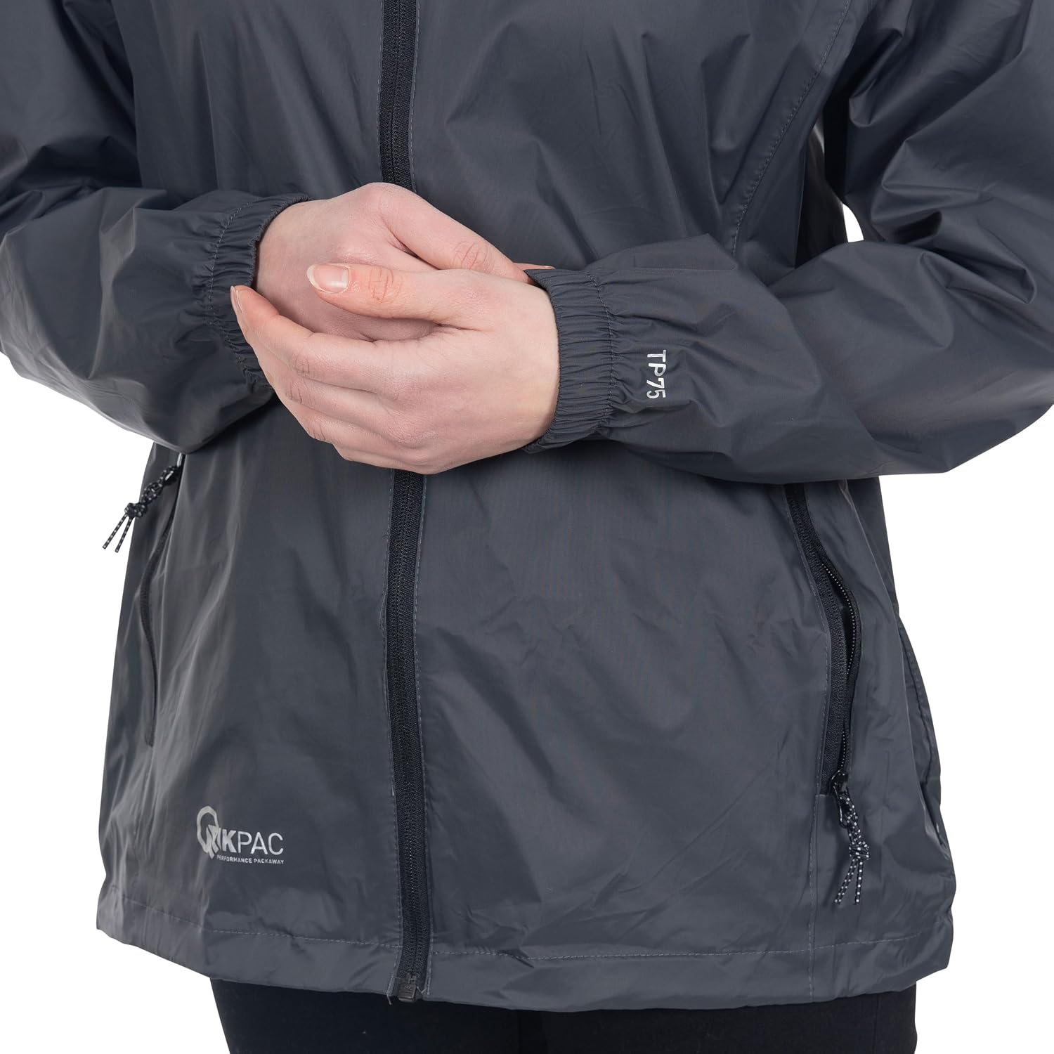 Trespass Unisex Waterproof Packaway Jacket - Image 3