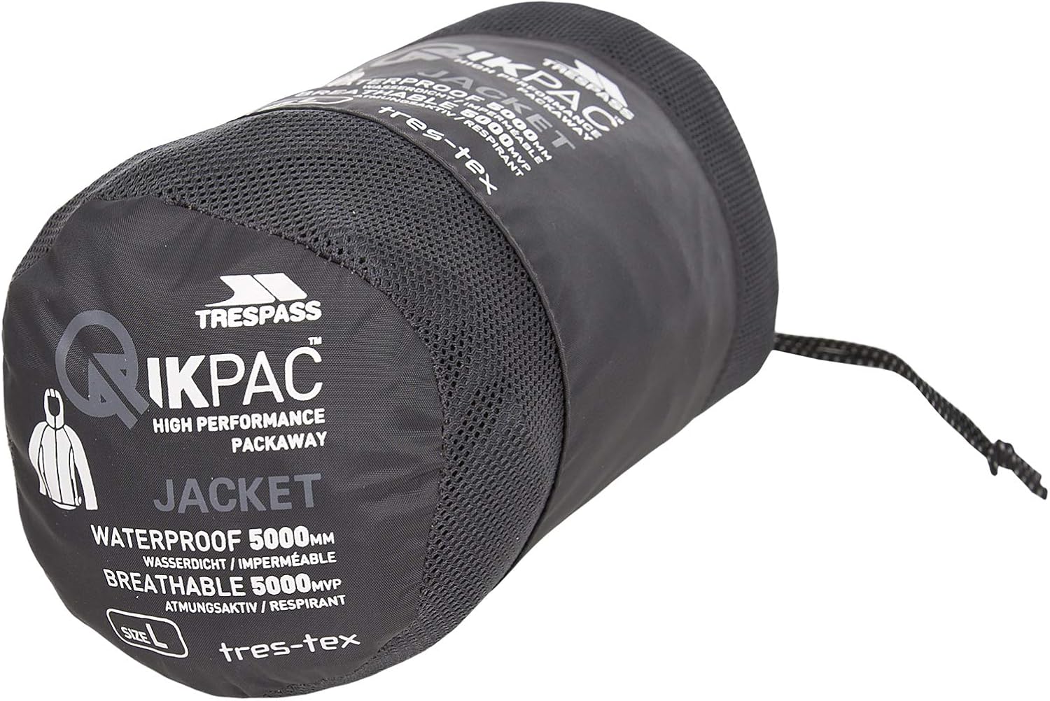 Trespass Unisex Waterproof Packaway Jacket - Image 6