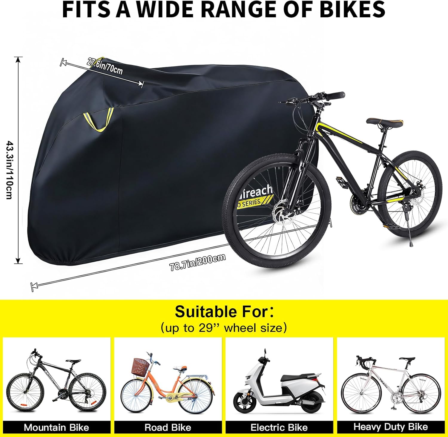 420D Waterproof Bike Covers - Image 4