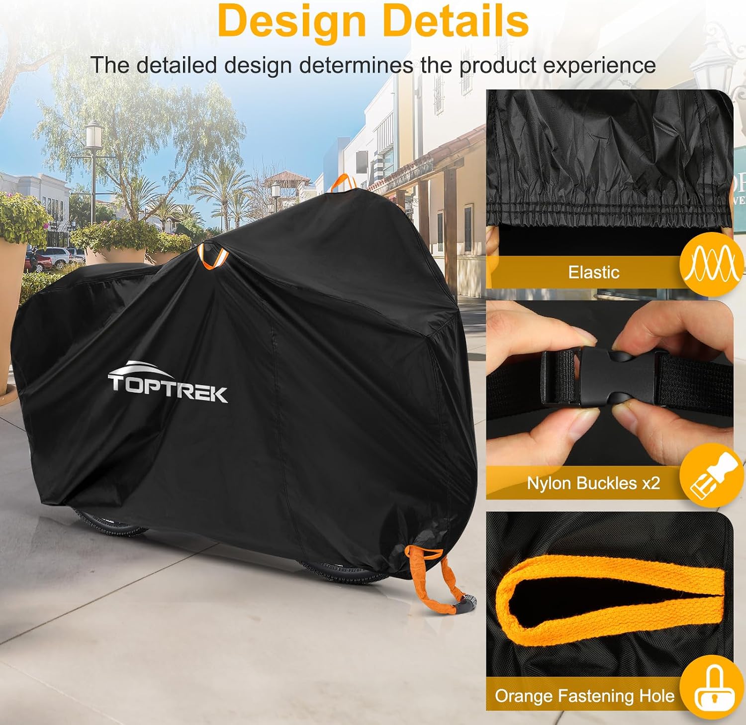 Toptrek Bike Cover, Outside Storage - Image 4