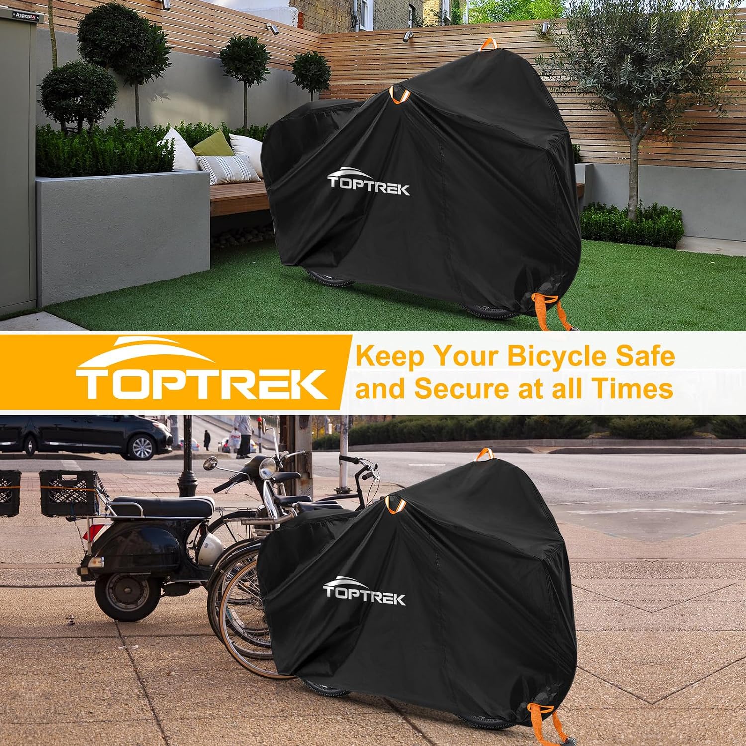 Toptrek Bike Cover, Outside Storage - Image 7