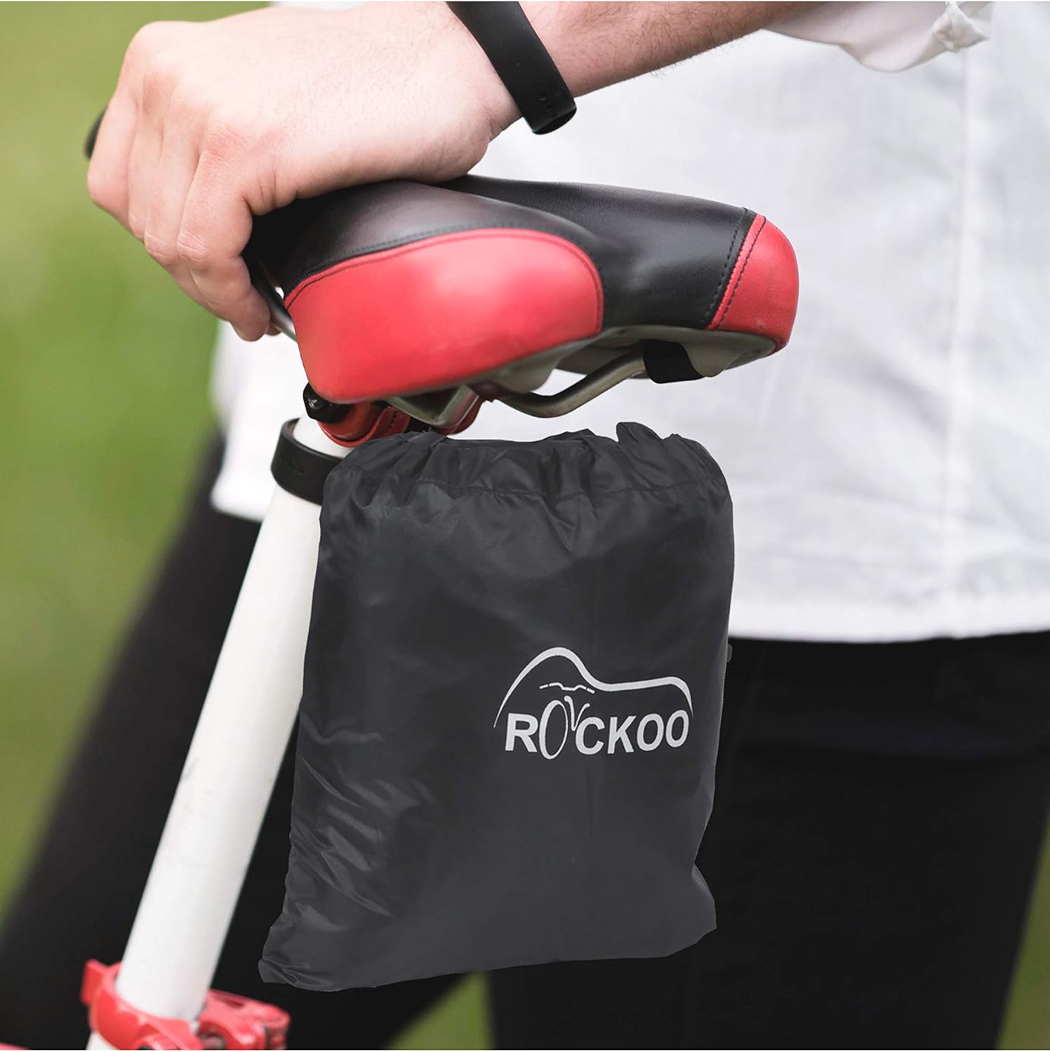 Rockoo Bike Cover for Outdoor Storage for 2 Bikes - Image 8