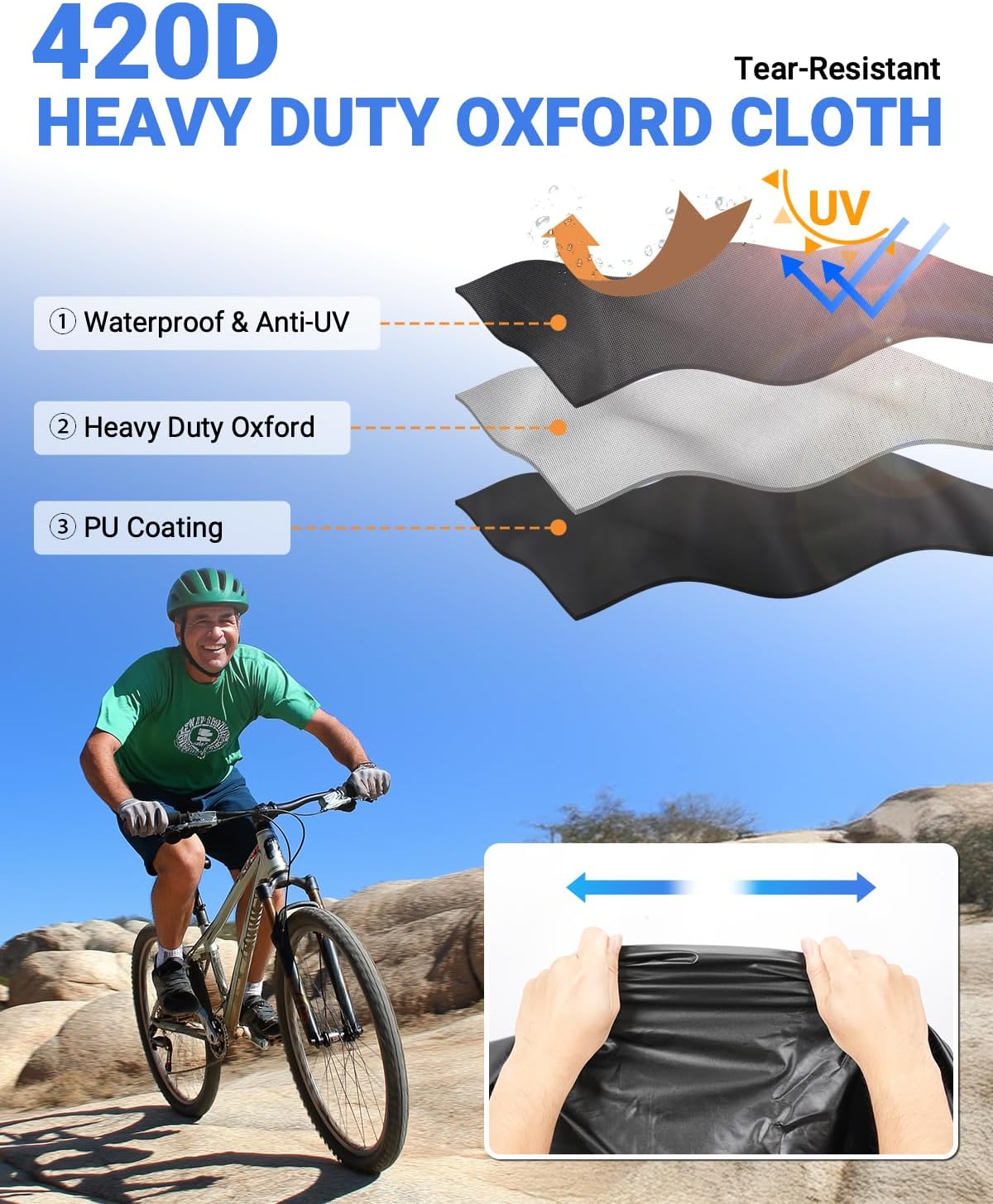 SUPAREE Bike Covers Transport Covers 2-3 Bikes - Image 6