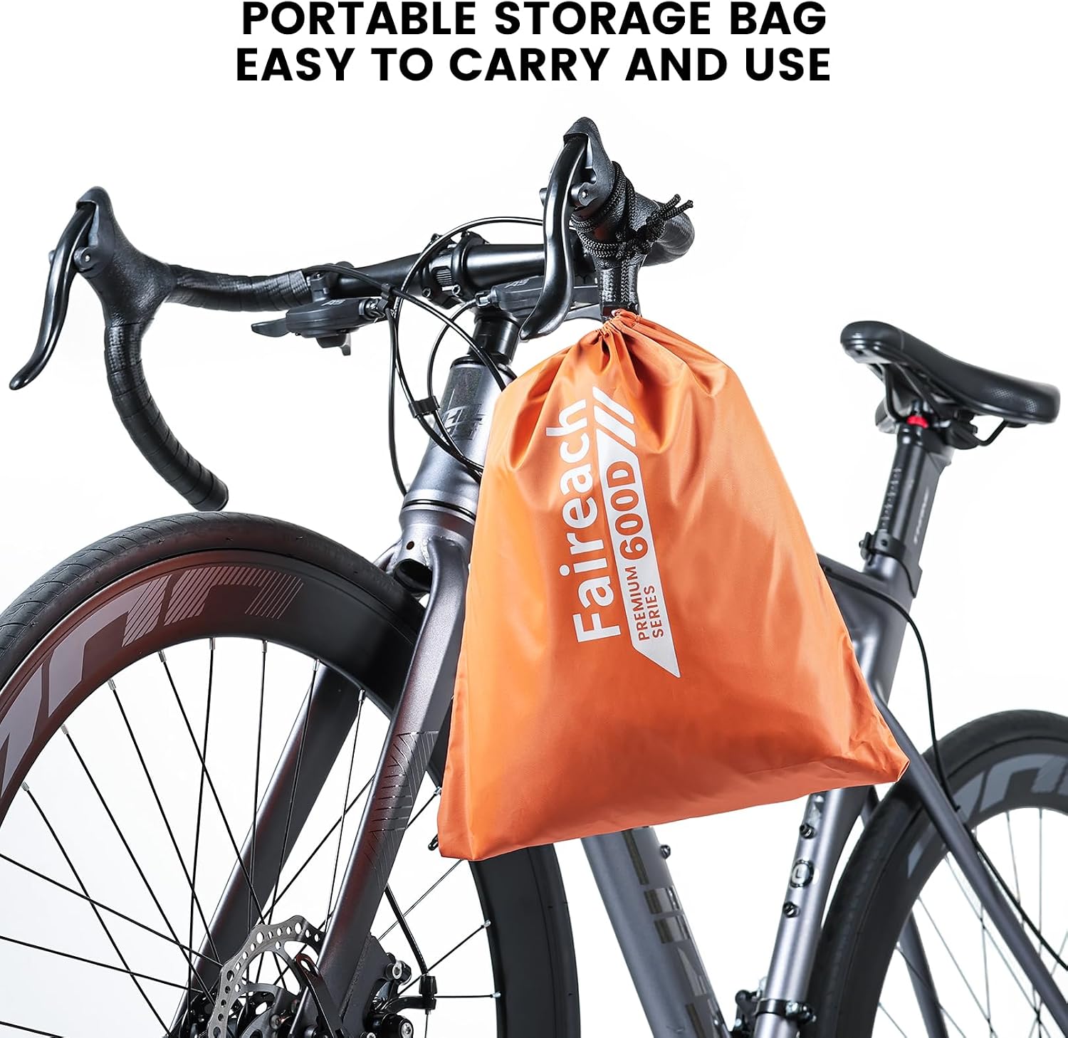 Waterproof 600D Bike Cover For Outside Storage - Image 7