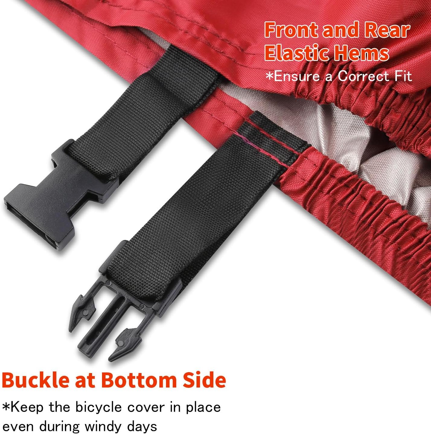 Waterproof Bike Rain Cover For 1 Bike - Image 5