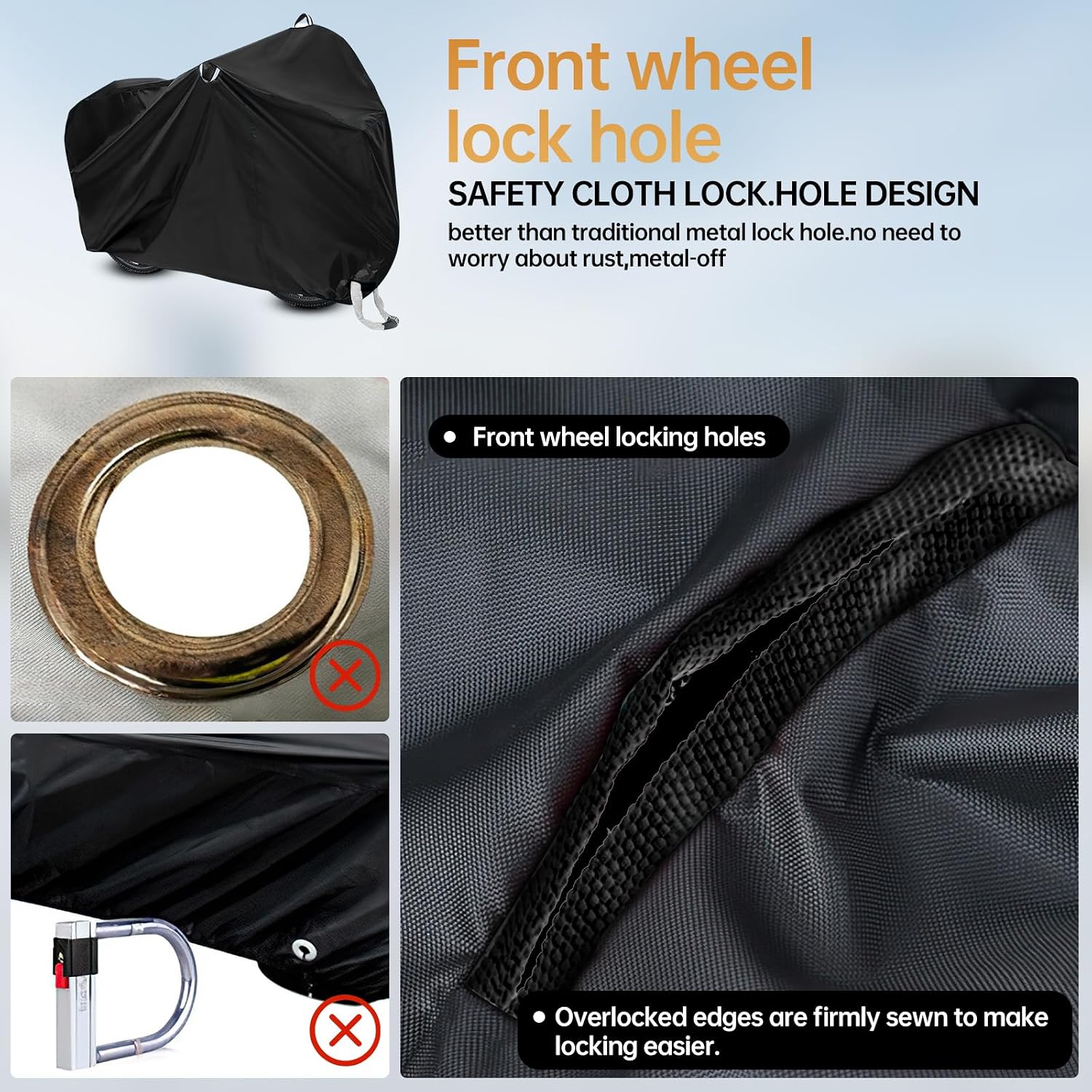 Bike Cover, Waterproof Indoor Outside - Image 4