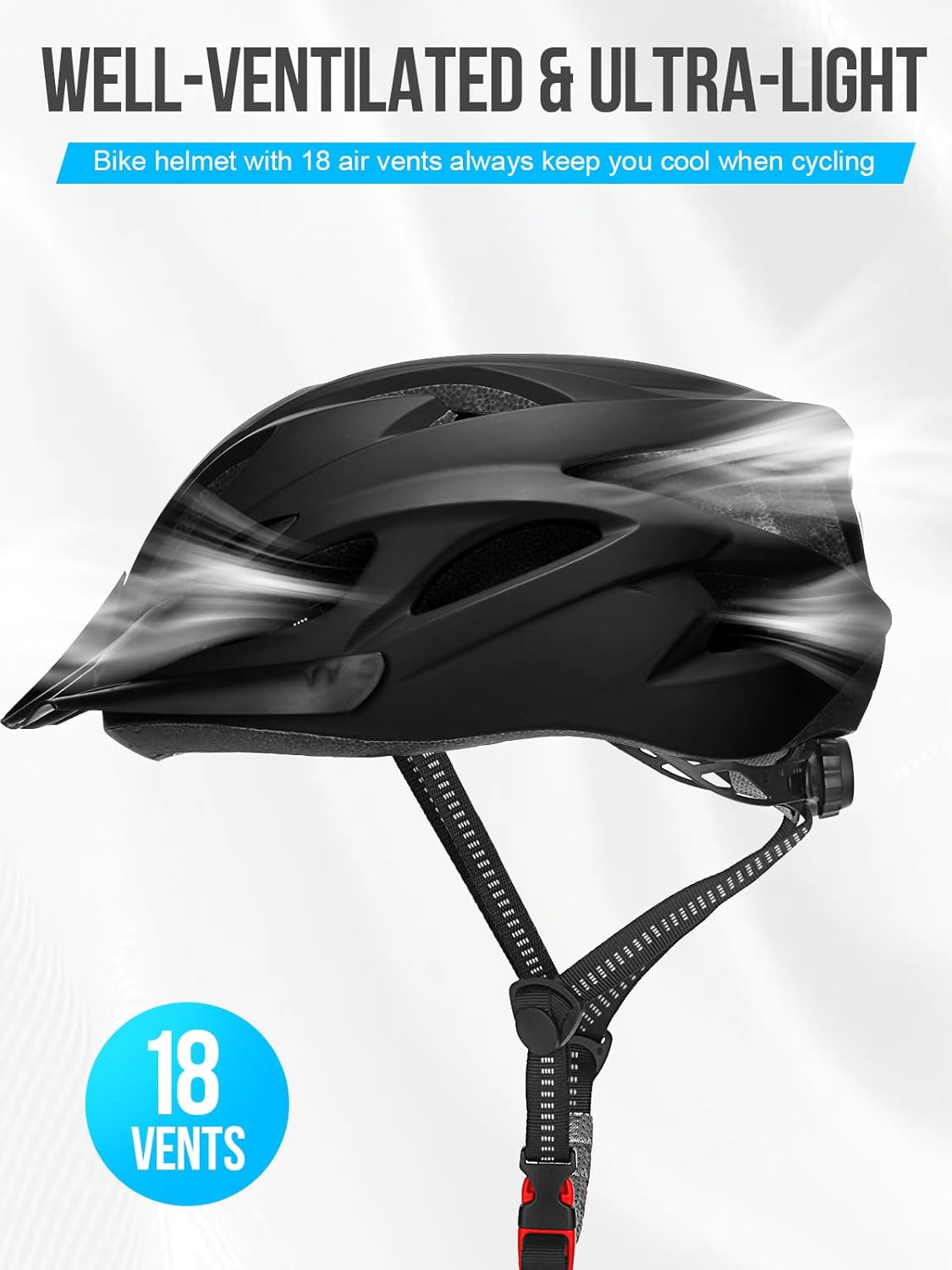Bike Helmet Adult with Light - Image 5