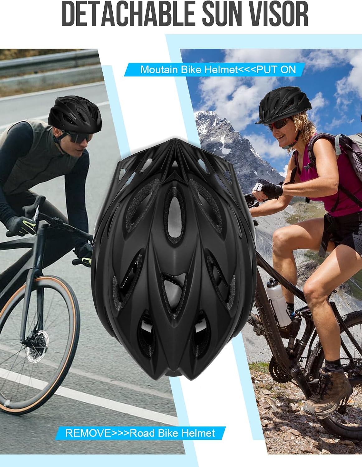 Bike Helmet Adult with Light - Image 7