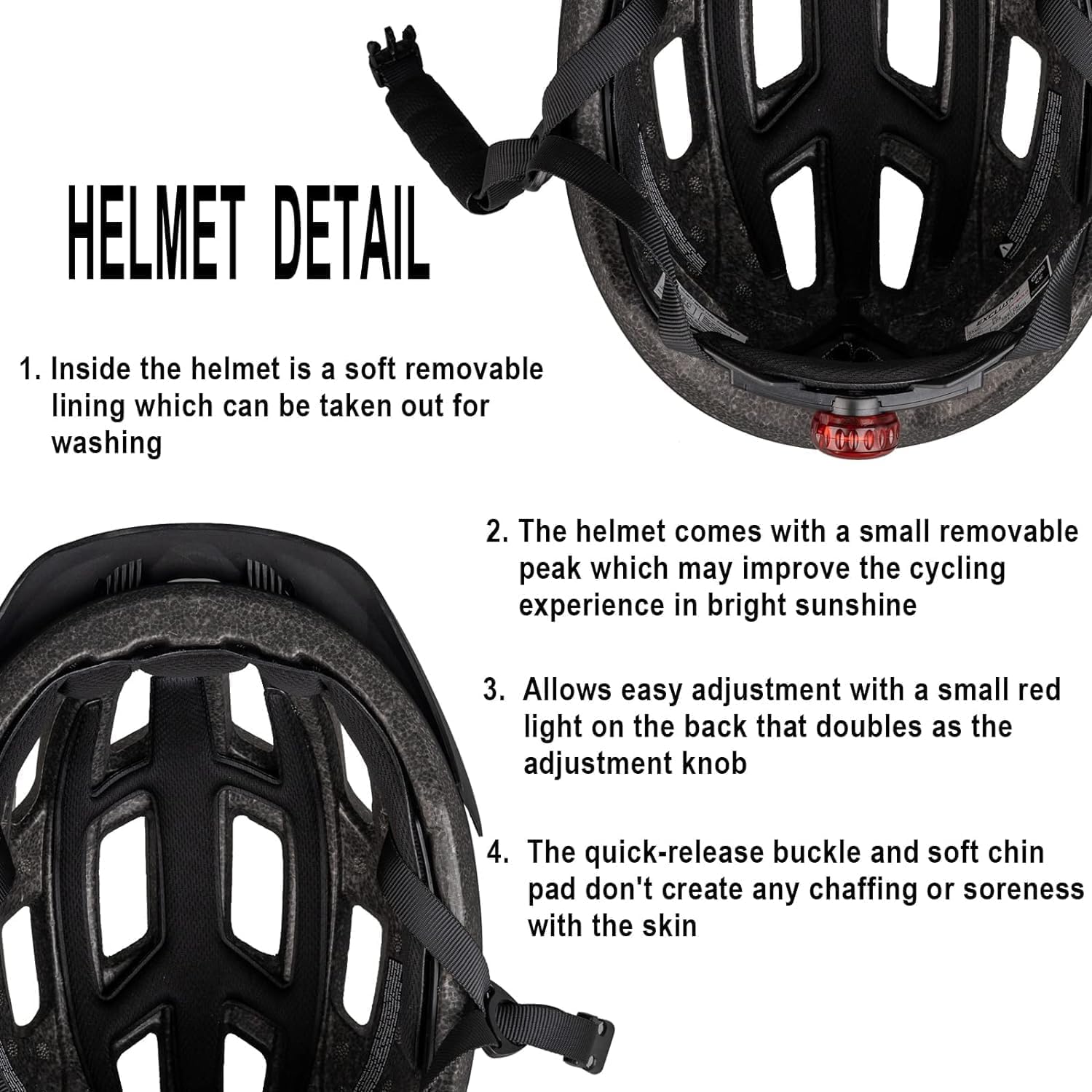 Exclusky Bike Helmet Breathable - Image 4