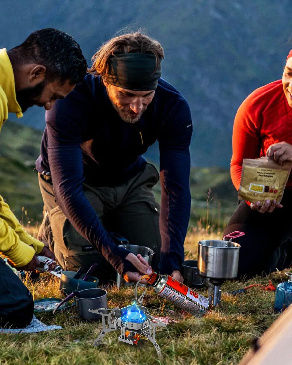 Portable Camping Gas Stove Burner, Windproof - Image 7