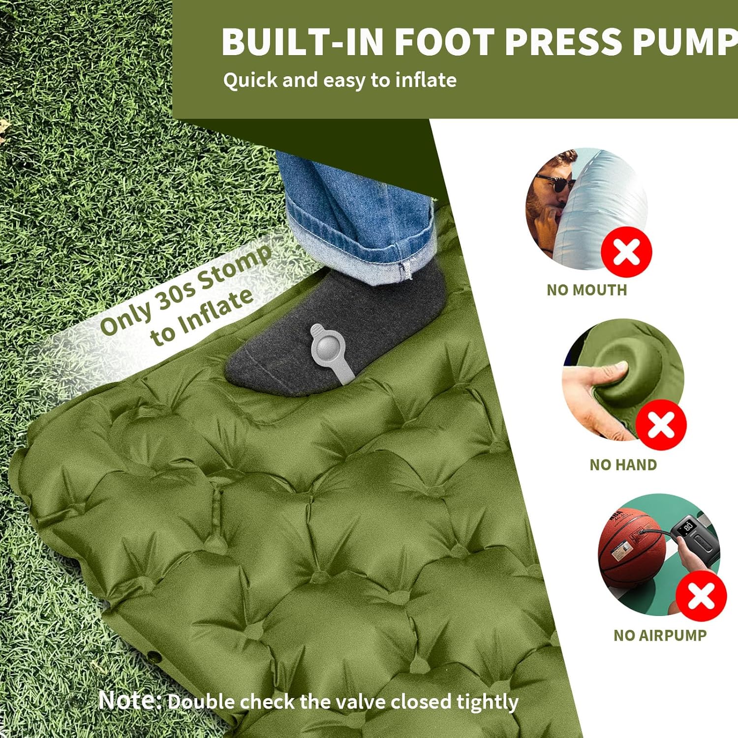 HiiPeak Camping Sleeping Pad, Ultralight - Image 3