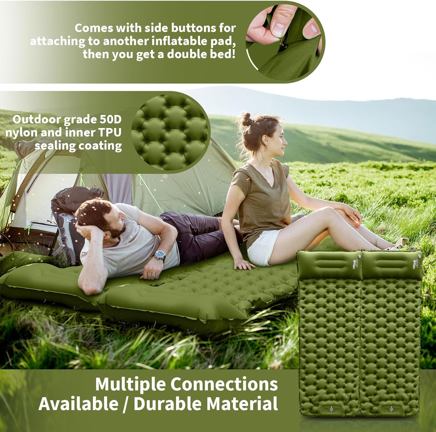 HiiPeak Camping Sleeping Pad, Ultralight - Image 4
