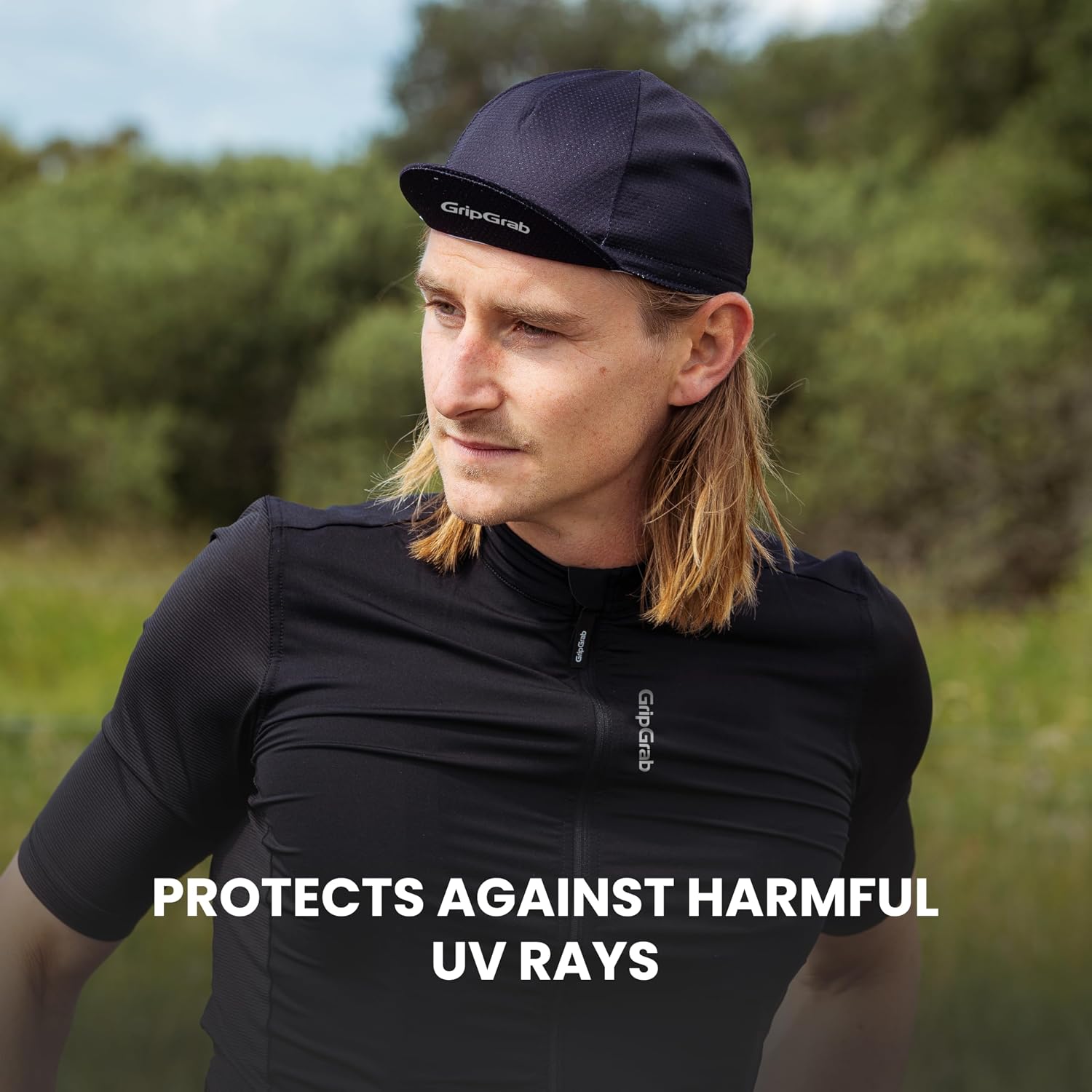 GripGrabSummer Cycling Cap - UV-Protection - Image 5