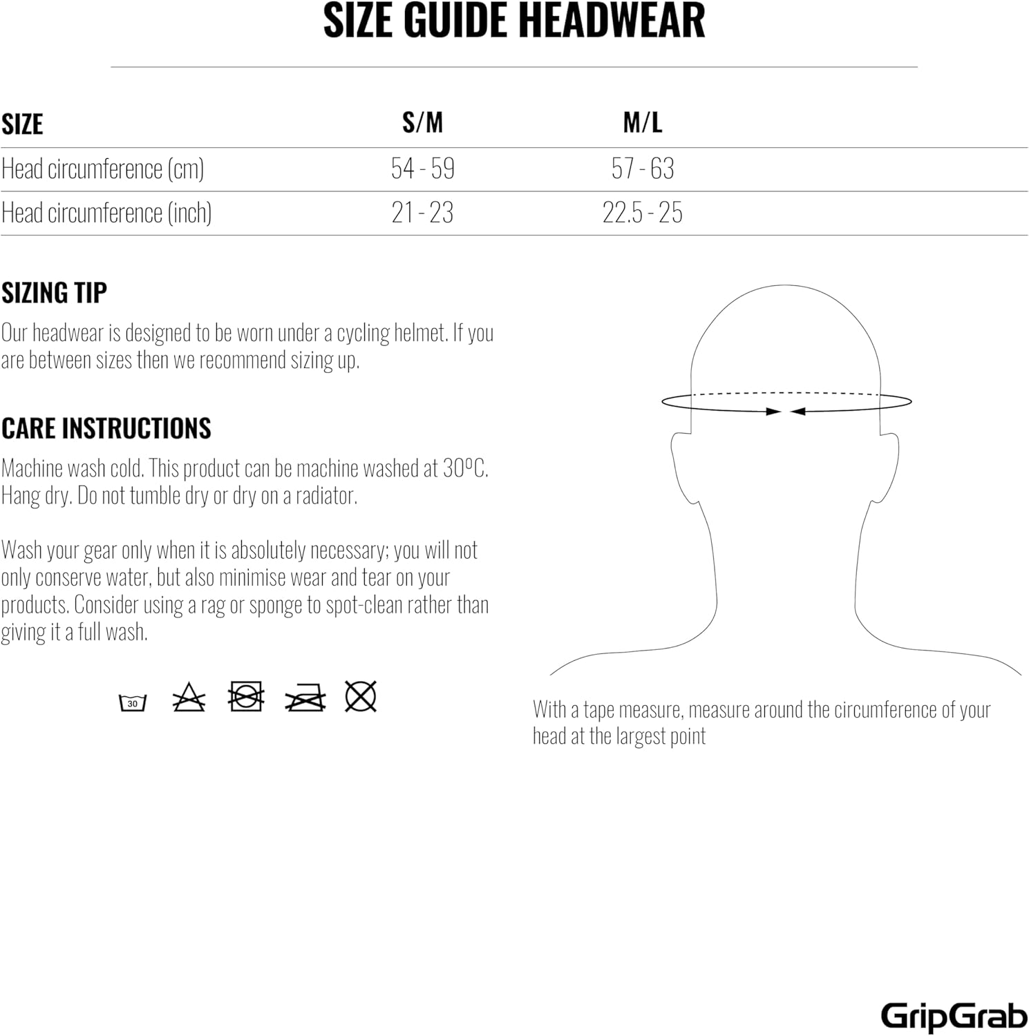 GripGrabSummer Cycling Cap - UV-Protection - Image 6