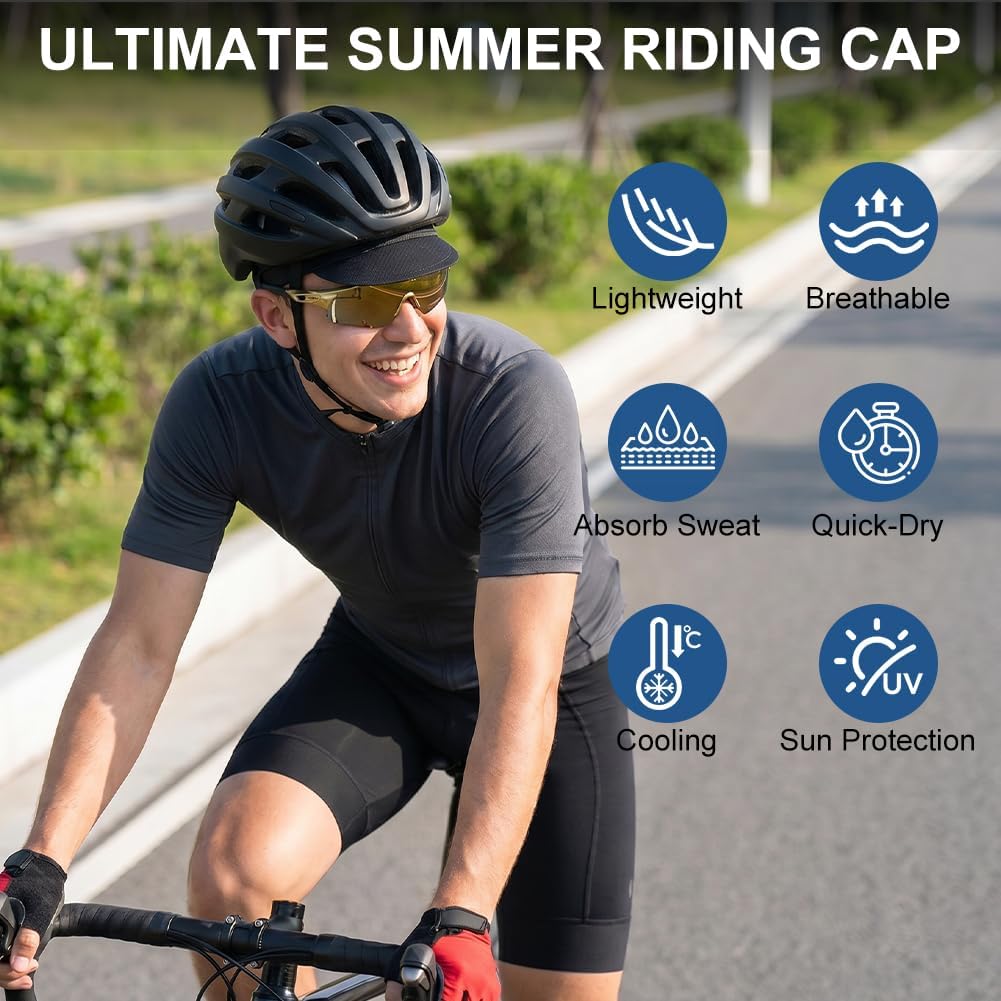 Cooling Mesh Cycling Caps Under Helmet - Image 3