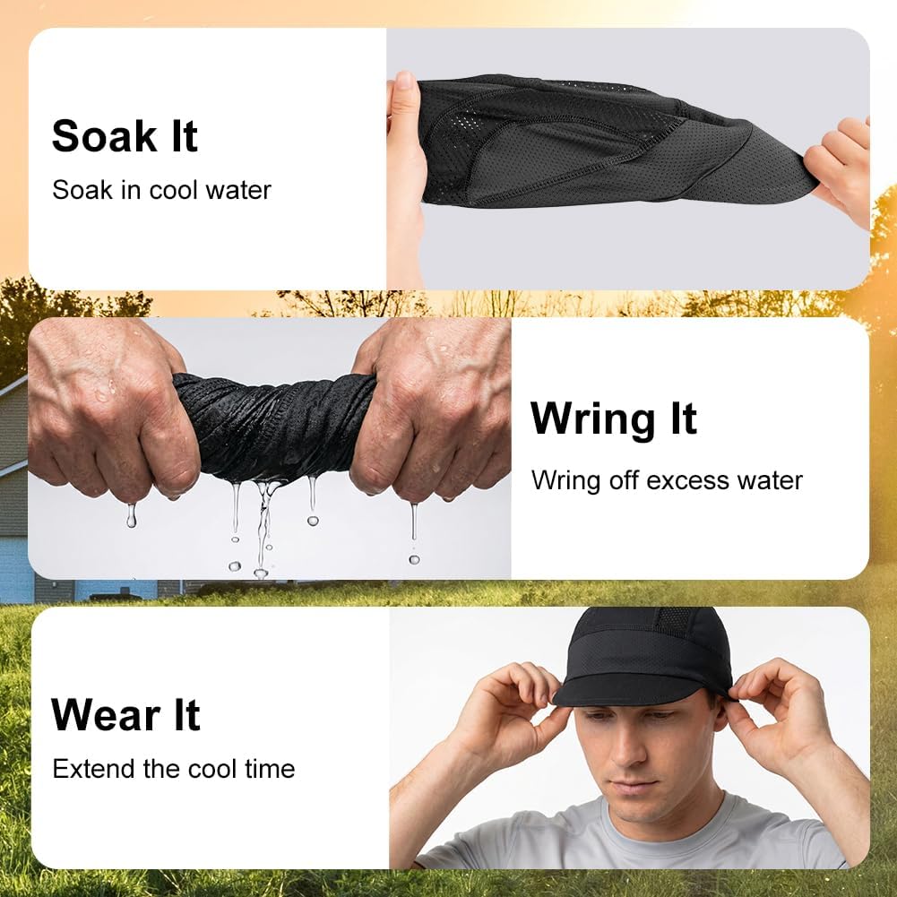 Cooling Mesh Cycling Caps Under Helmet - Image 8