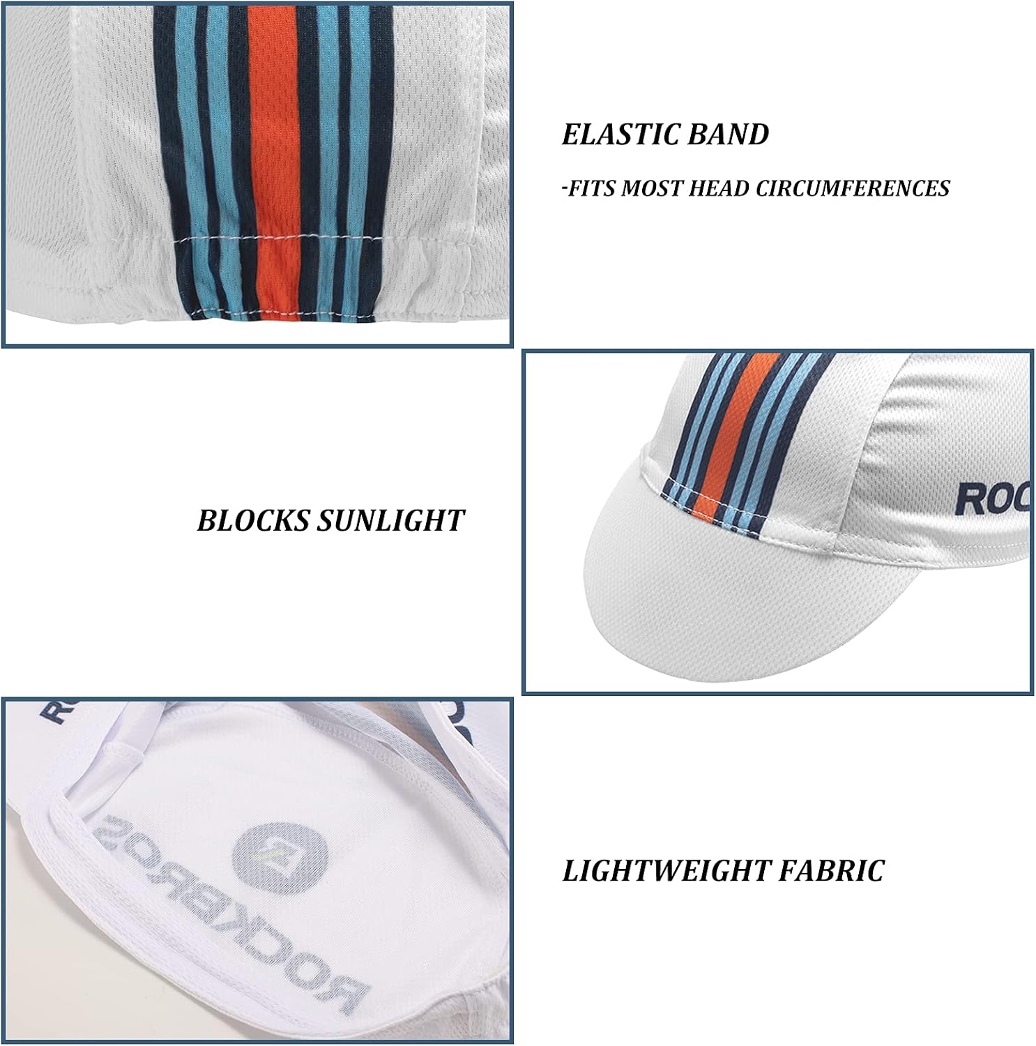 ROCKBROS Cycling Cap Sunproof Sweat Absorption - Image 4