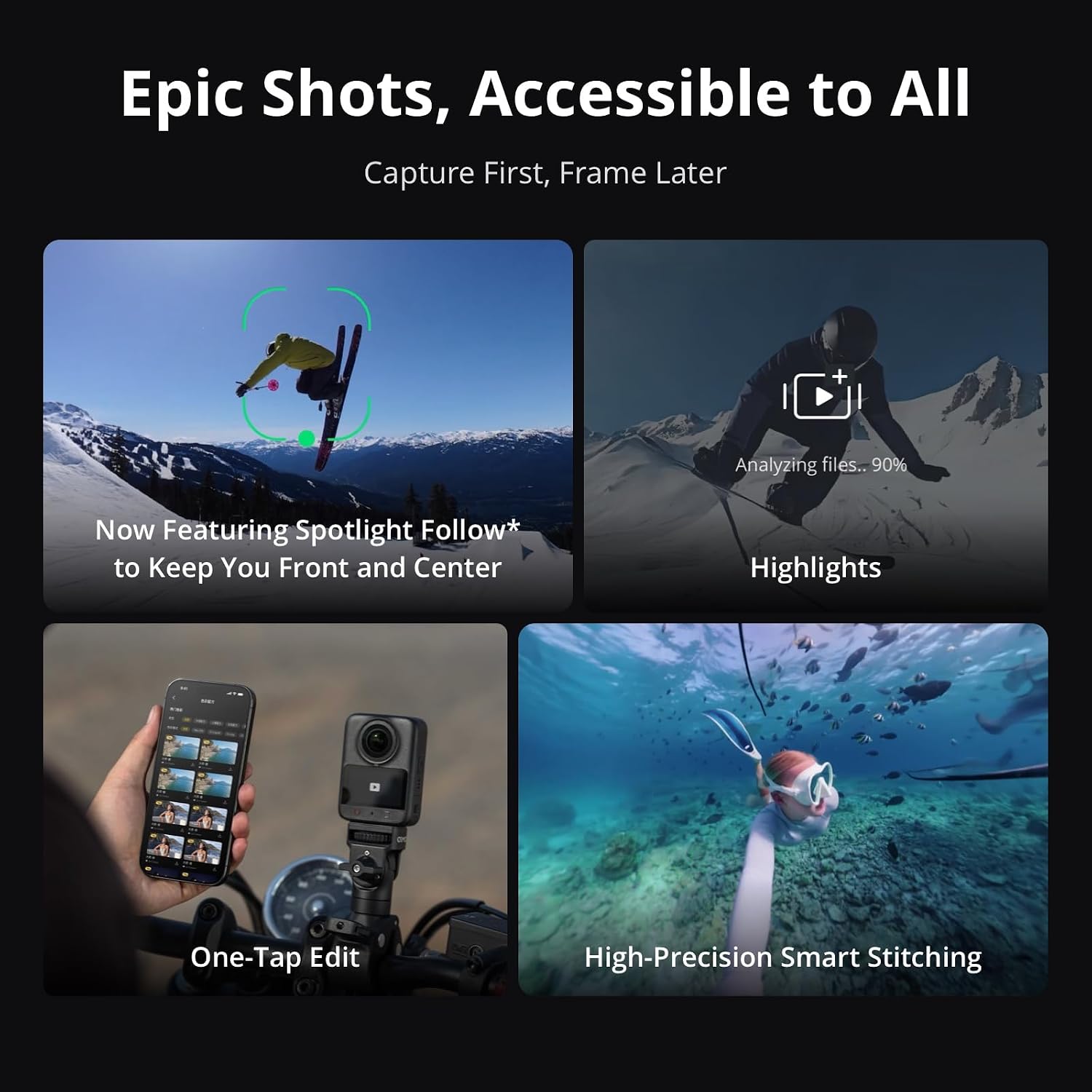 DJI Osmo 360 II Vortex Combo K 360° Camera - Image 9