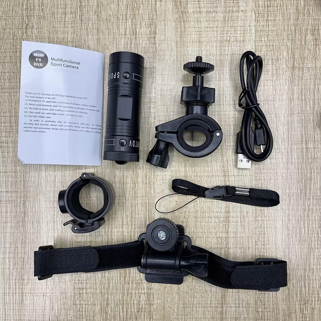 BSLVWG 1080P Helmet Camera, Mini Action - Image 4