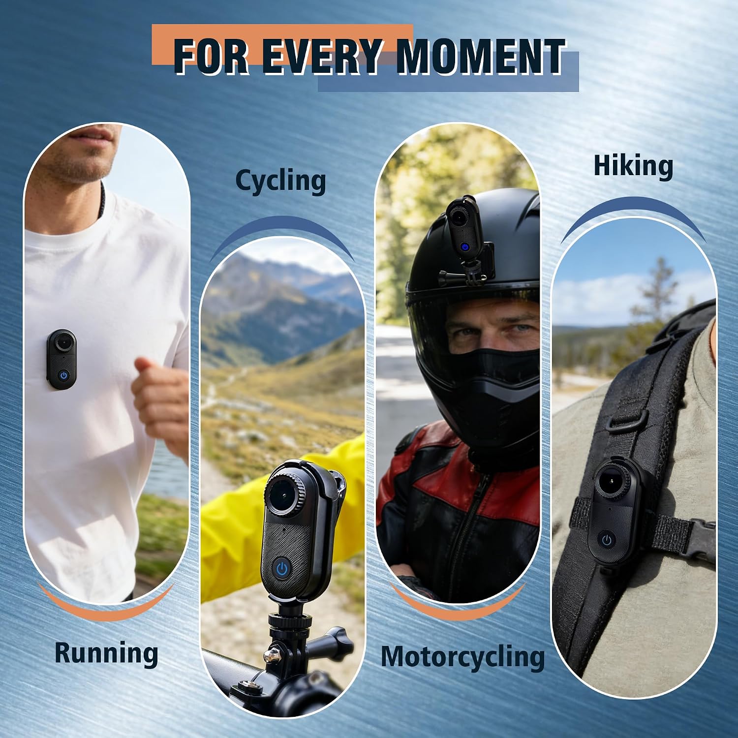 2.7K Mini Body Camera,35g Wearable Action Camera. - Image 5