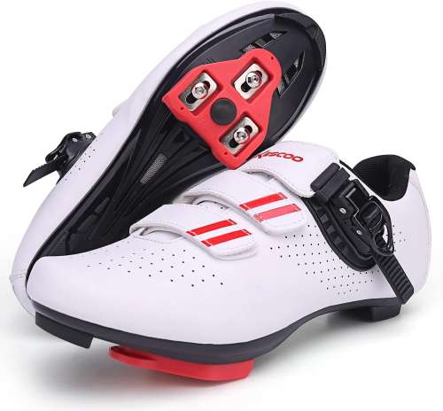 KESCOO Cycling Shoes for Men Women Compatible with Peloton Bike SPD
