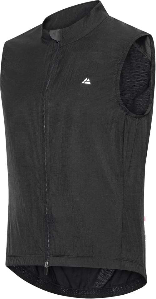 DANISH ENDURANCE Cycling Gilet for Men, Windproof & Packable Cycling Vest with Breathable Back, Road Cycling Layer for Windy Rides