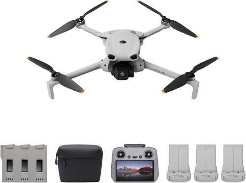 DJI Lito X1 Fly More Combo (DJI RC 2), 4K Camera Drone for Beginners
