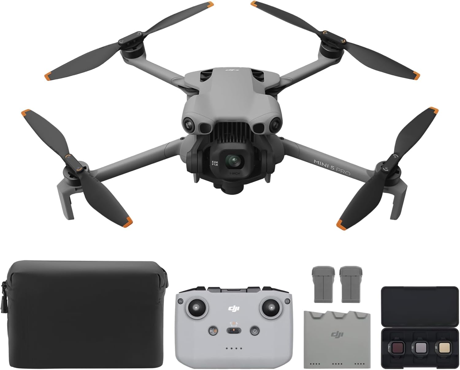 DJI Mini 5 Pro Fly More Combo With DJI RC-N3, 4K Drone, Gift, C0