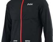 FDX Men's Waterproof Cycling Jacket Breathable Windproof Hi-Viz Rain Coat