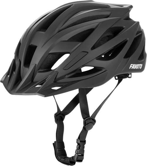 Favoto Bike Helmet MTB Road Cycling Helmet Detachable Visor for Men Women