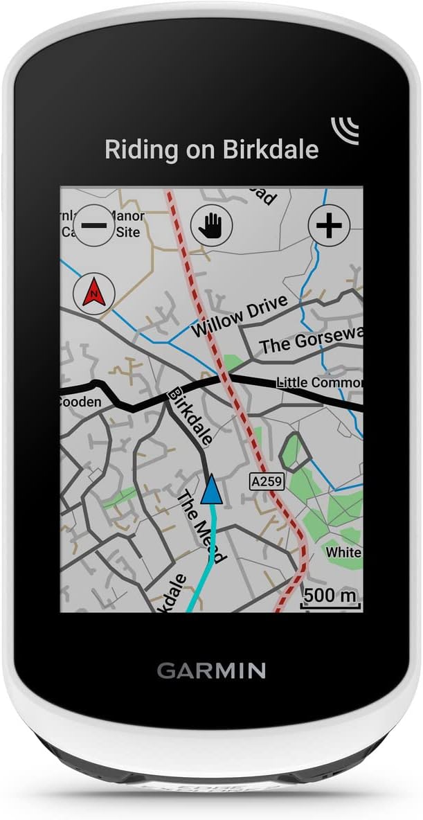 Garmin Edge Explore 2, Easy to use GPS Bike/Cycling Computer, eBike Compatability, Maps and Navigation, Additional Cycling Safety Features and more, Black
