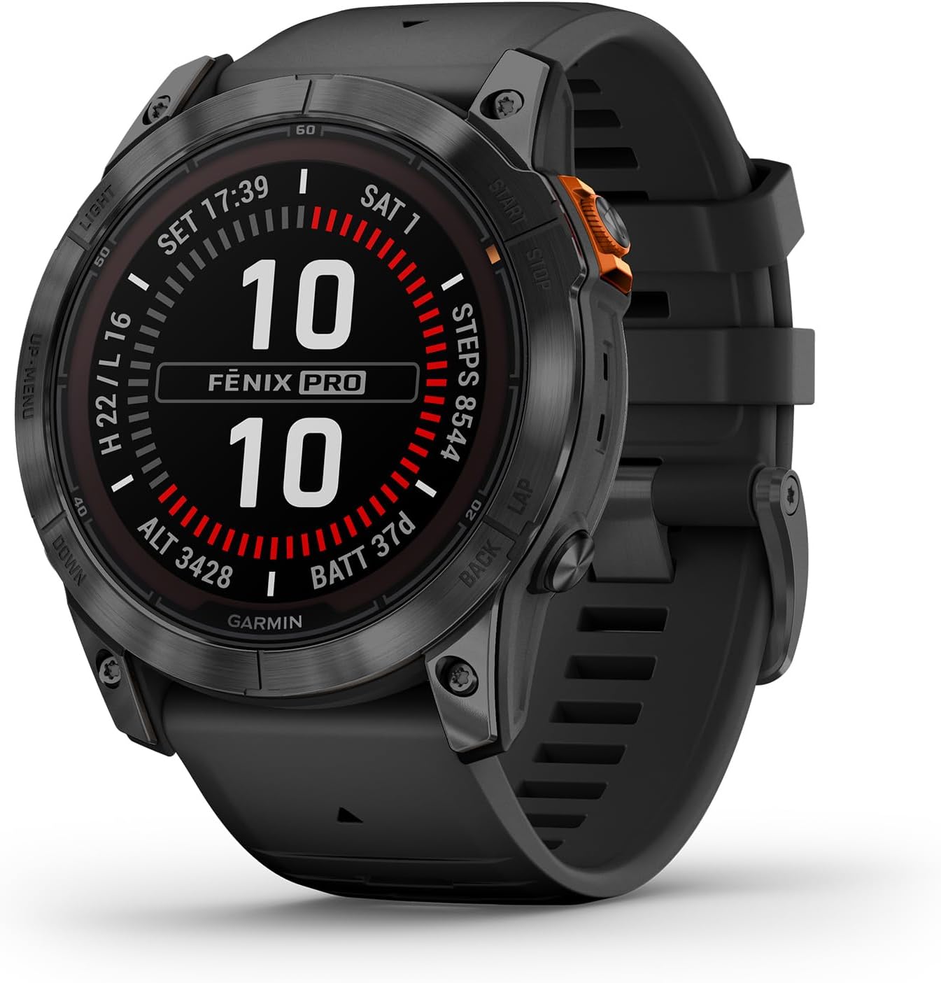 Garmin fēnix 7X Pro Solar, 51mm GPS smartwatch, Black