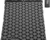 HiiPeak Sleeping Pad - Ultralight Inflatable Sleeping Mat with Built-in Foot Pump, Durable Compact Waterproof Camping Air Mattress for Camping, Backpacking, Hiking, Tent Trap Traveling