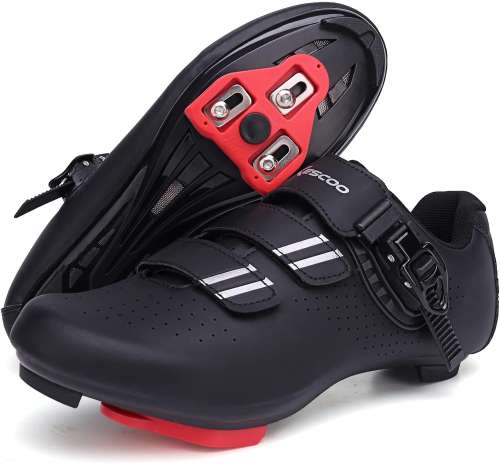 KESCOO Cycling Shoes for Men Women Compatible with Peloton Bike SPD