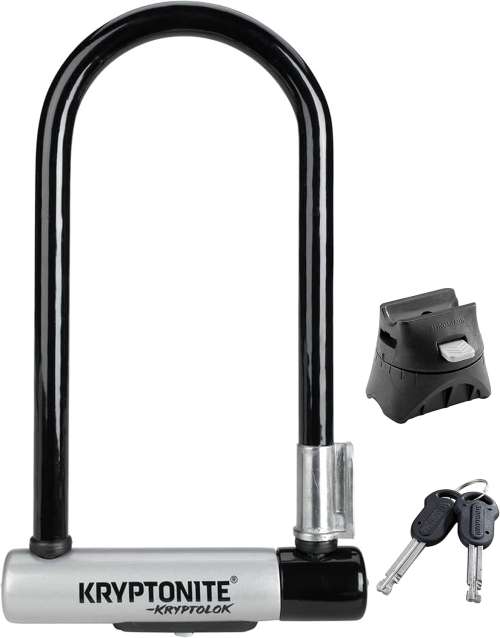 Kryptonite Kryptolok 12.7mm U-Lock with FlexFrame-U Bracket