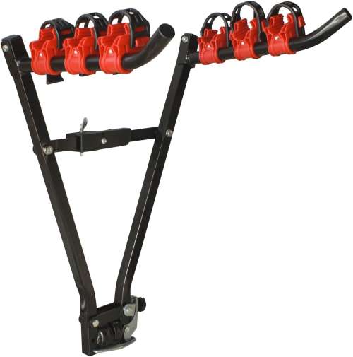 Taylor & Brown 3 Bike Tow Bar Towbar Towball Mount Cycle Bicycle Carrier Triple Heavy Duty Car Van Rear Mounted Rack Stand Ball Mount