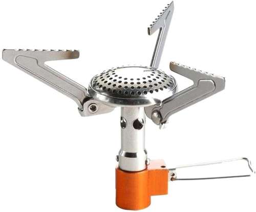 Vango Atom Compact Camping Gas Stove 3000W Mini Pocket Backpacking Cooking Folding Burner for Outdoor Trekking Hiking Mountaineering